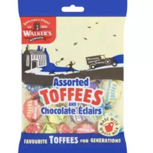 Walkers assorted  toffees 150g