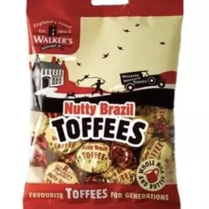 Walkers nutty Brazil toffees 150g