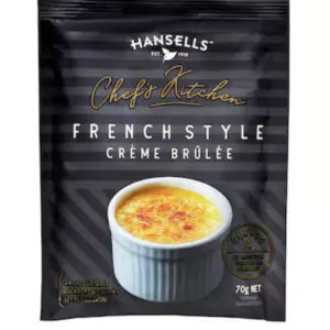 Hansells Chef's Kitchen crème brûlée 70g