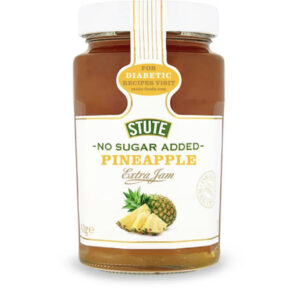 Stute Pineapple Jam No Sugar Added 430G