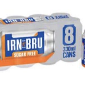 IRN BRU Drinks No Sugar 12 x 330ml
